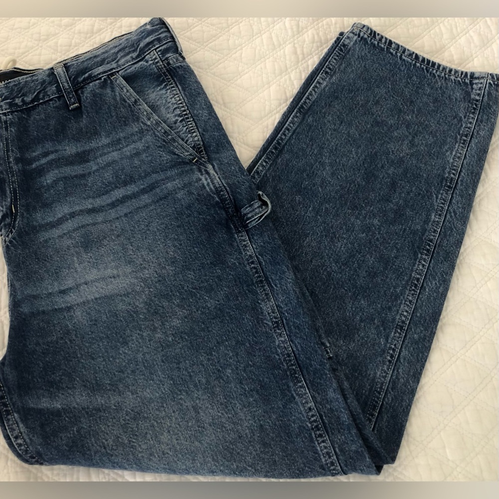 Aeropostale Men's Relaxed Fit Carpenter Jeans